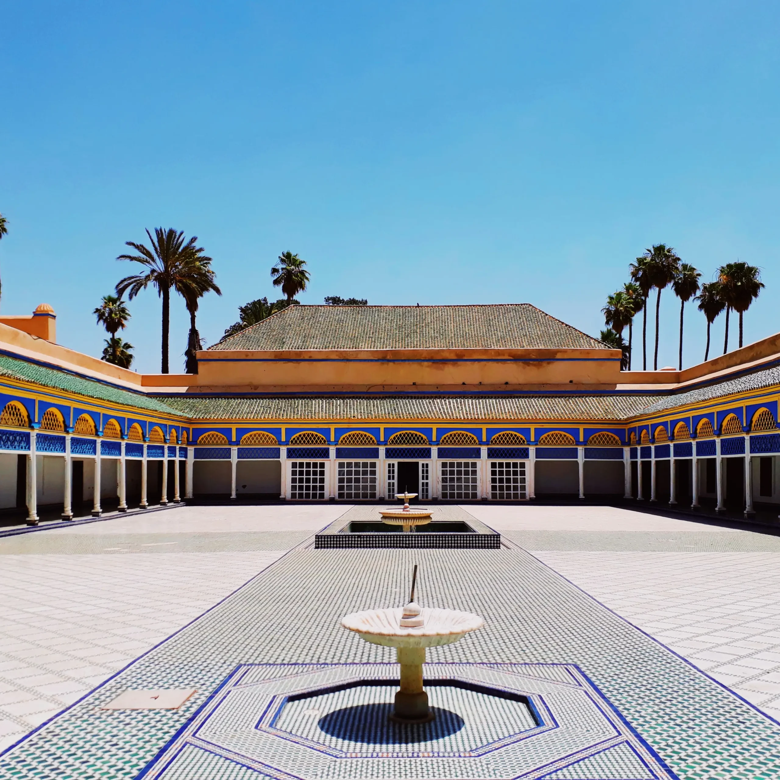 🏰 Day 2: Dive into History – Ben Youssef Madrasa, El Badi Palace & Bahia Palace