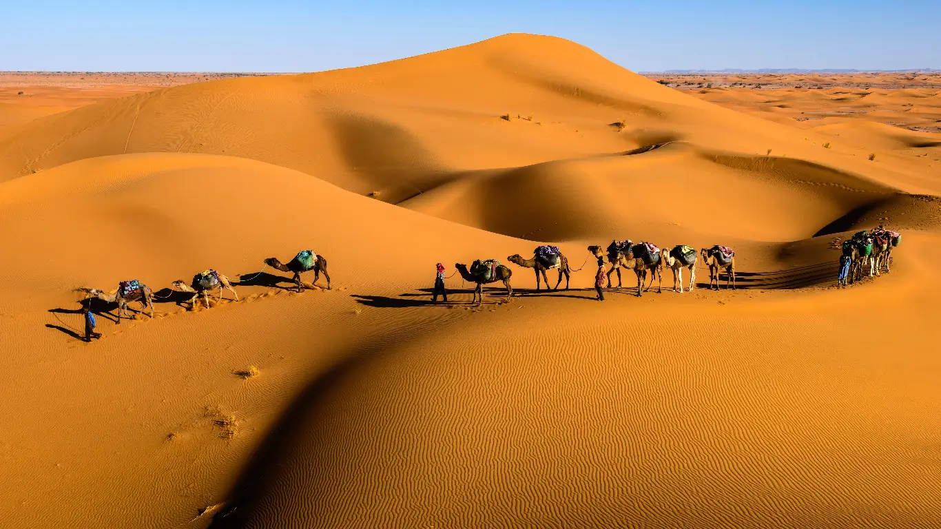 Day 5: Fes – Ifrane – Ziz Valley – Sahara Desert of Merzouga
